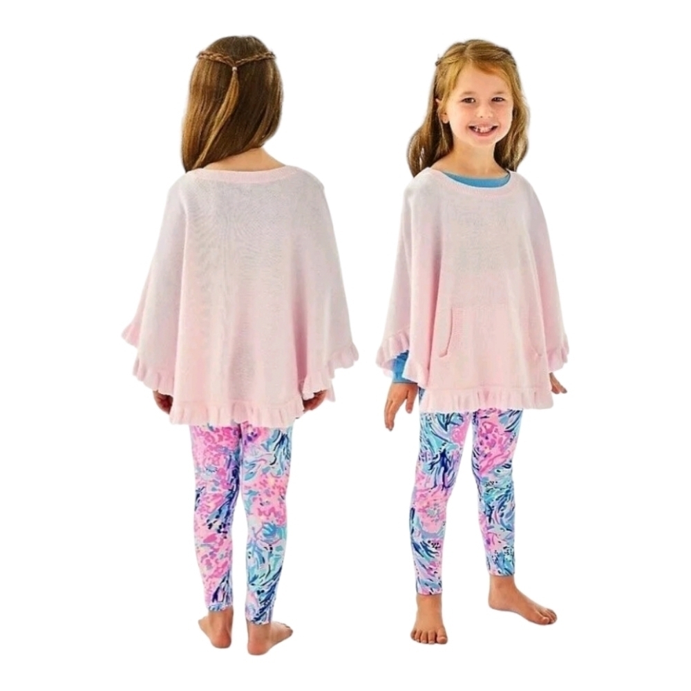 Lilly Pulitzer Frosted Pink Hani Poncho - Size XS